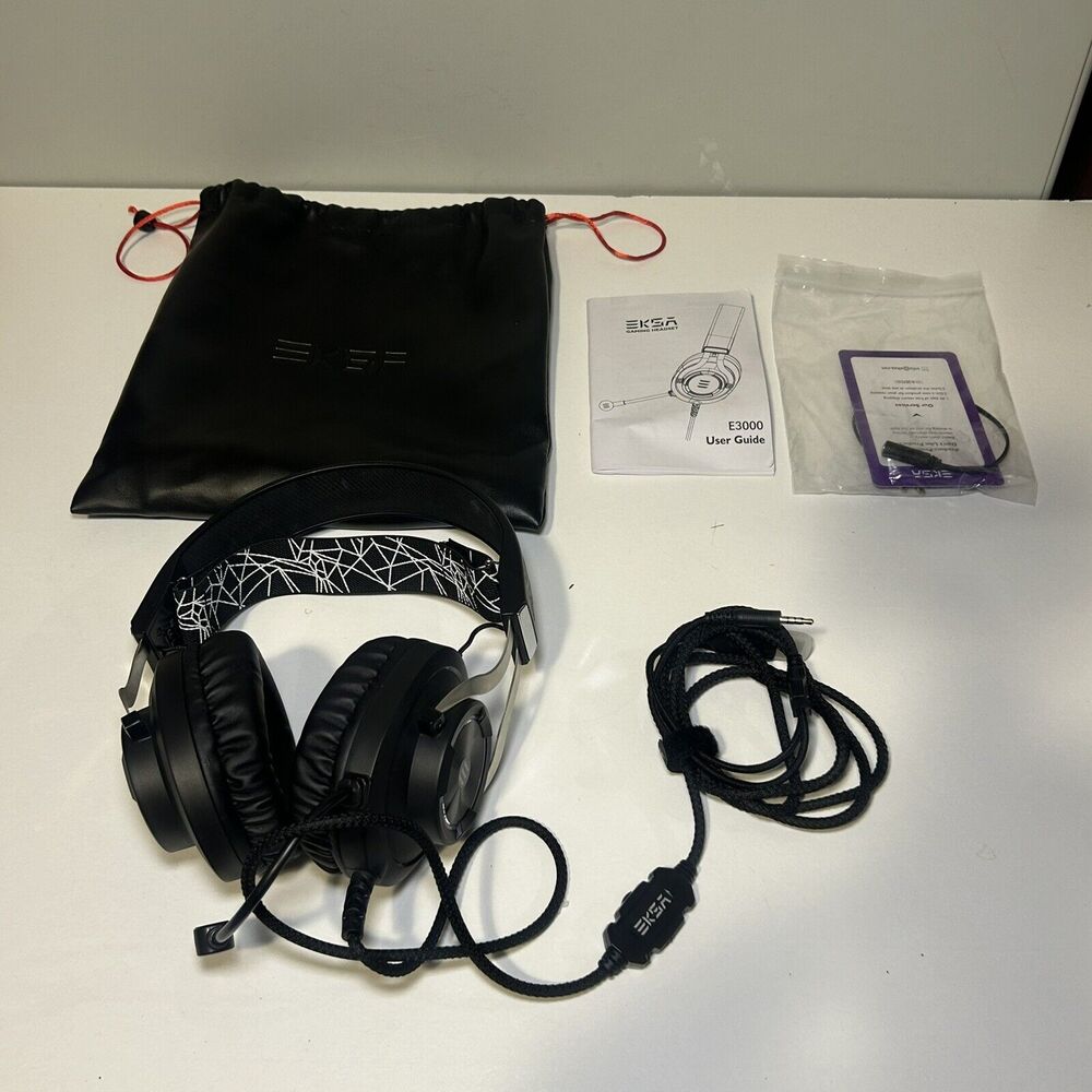 Eksa E3000 Gaming Headset ( ps4/ Xbox one/ Nintendo switch ) Works